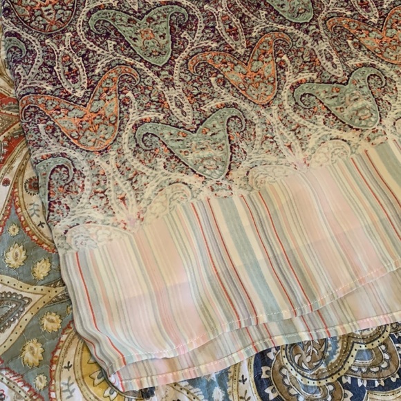 Rose & Olive Lightweight sleeveless paisley dress 8 - Picture 10 of 12